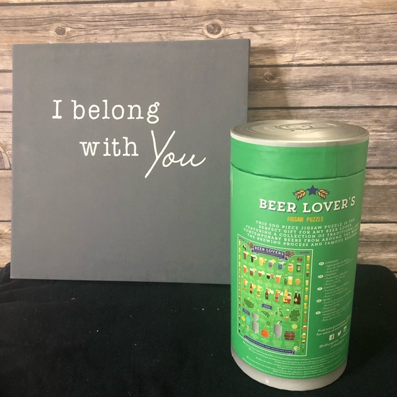 Beer Lovers Jigsaw Puzzle NWT - Picture 2 of 6